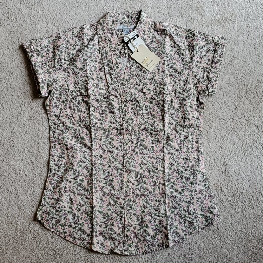 Carhartt Women's Button-up Print Shirt